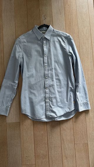 Camisa G-Star Rayas Azules y Blancas