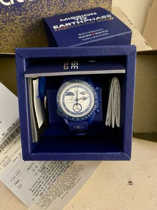 Swatch x Omega Mission to Earthphase