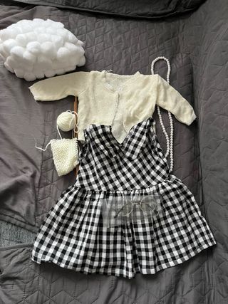 Disfraz niño vieja y viejo