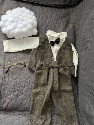 Disfraz niño vieja y viejo