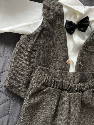 Disfraz niño vieja y viejo