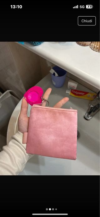 Porta oggetti Hello Kitty rosa