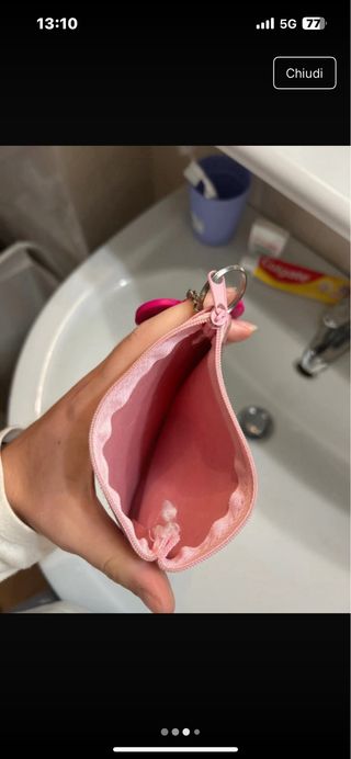 Porta oggetti Hello Kitty rosa