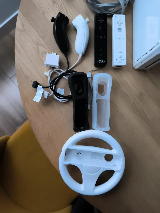 Nintendo Wii Completo con Juegos y Accesorios.