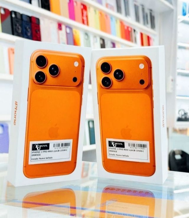 IPhone 17 Pro Max Naranja Cósmico