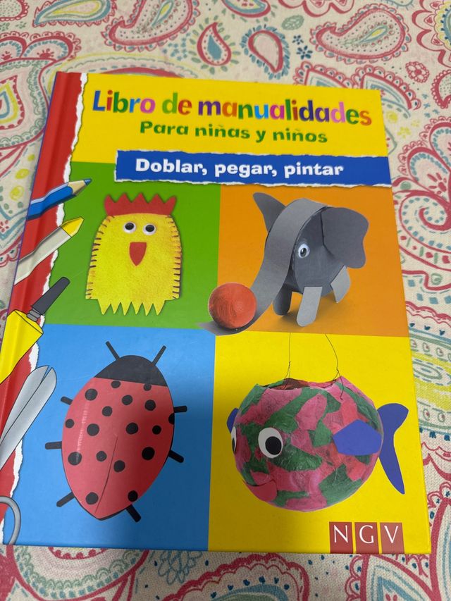 Libro de manualidades para niñas y niños