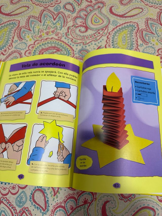 Libro de manualidades para niñas y niños
