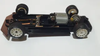 Chasis Scalextric Hyundai i20 RX completo