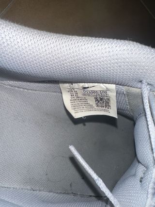 Nike Air Force 1 Scarpe Grigie Bianche