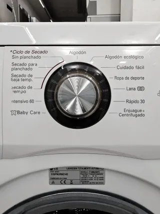 Lavadora LG Direct Drive 8kg/4kg con secadora