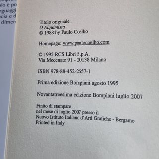 L'alchimista (Letteraria)