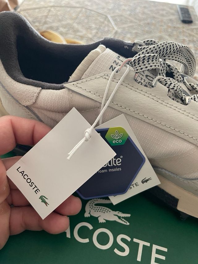 Lacoste Elite Active 225 Beige/Nero