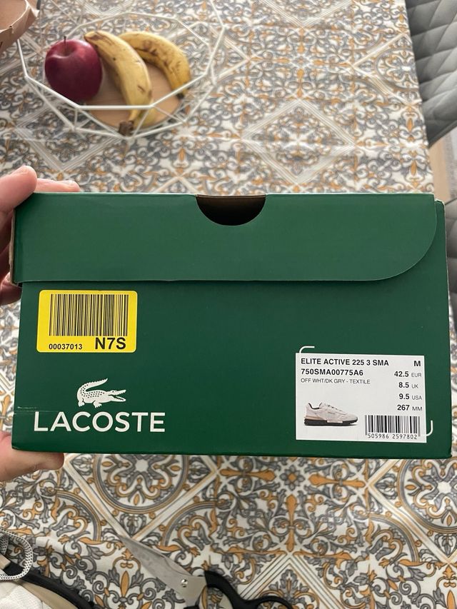 Lacoste Elite Active 225 Beige/Nero