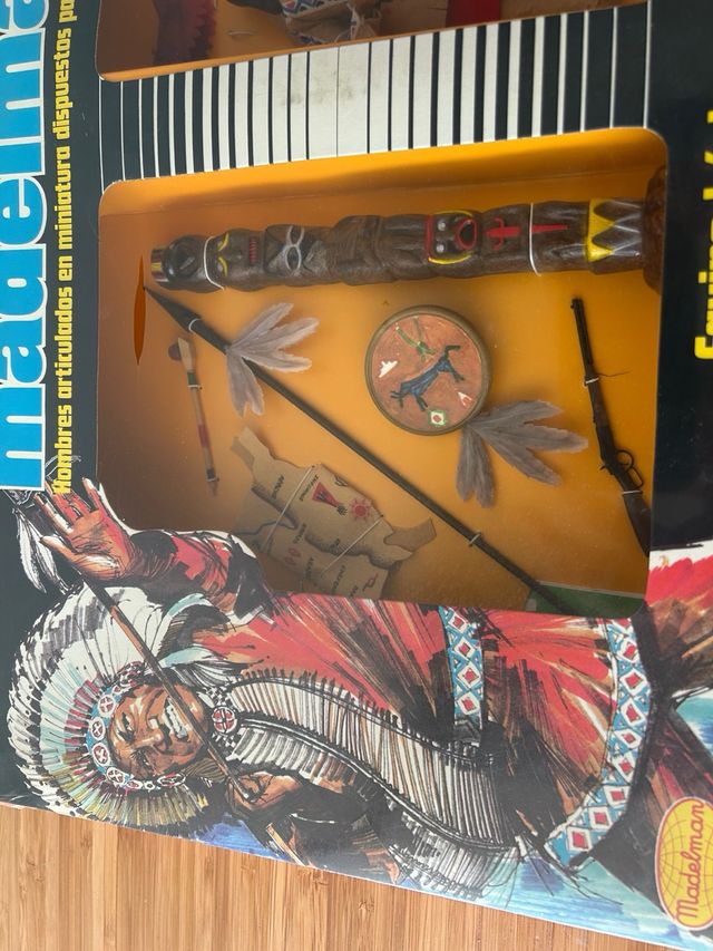 Madelman Jefe Indio Equipo Básico