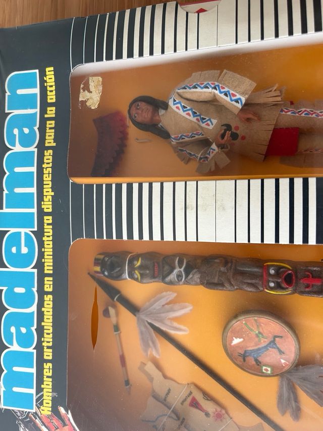 Madelman Jefe Indio Equipo Básico