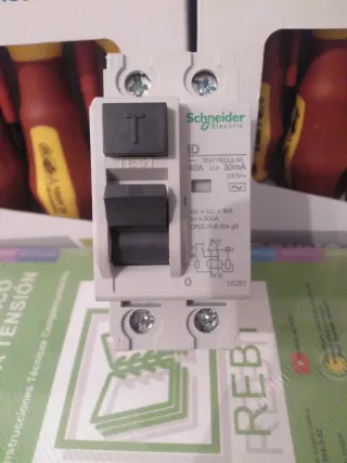Diferencial Schneider 2x40A 30mA