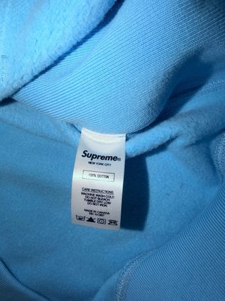 Sudadera Supreme Bandana Box Azul Claro