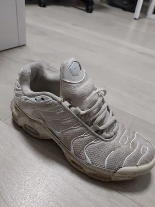 Nike TN Air Max Gris y Blanco