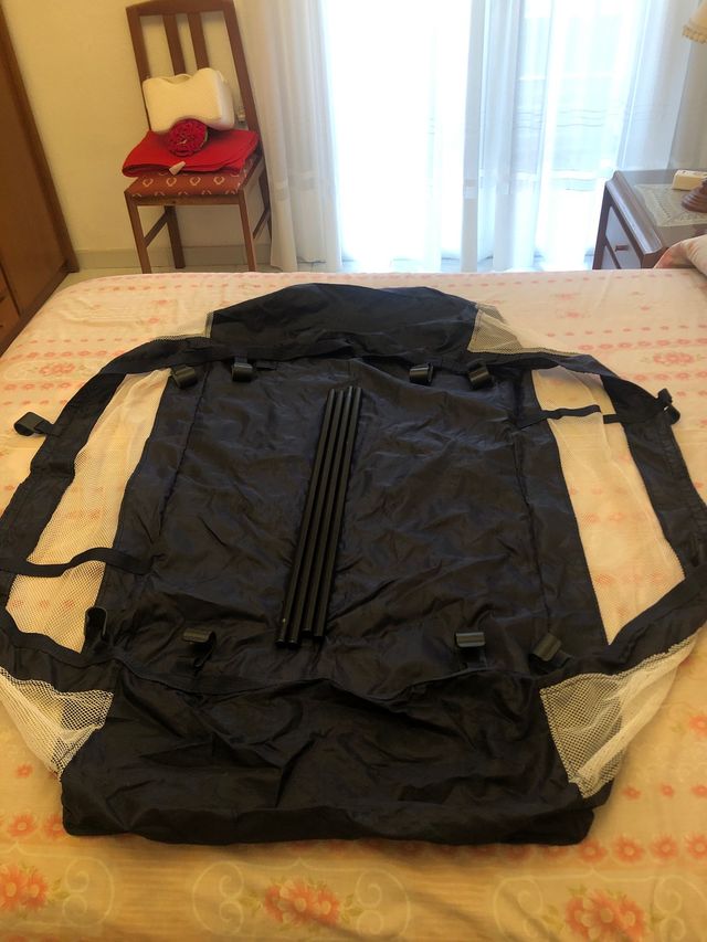 Interior cuna de viaje