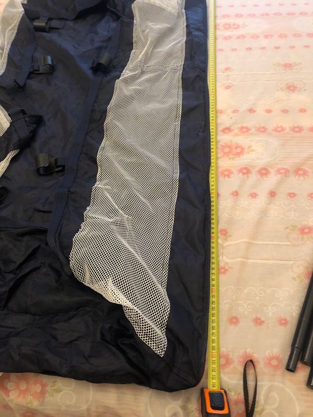 Interior cuna de viaje