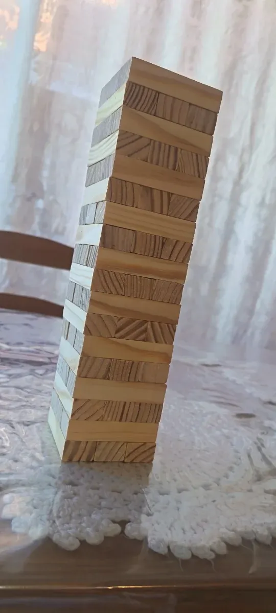 Jenga de madera ecológico Cayro