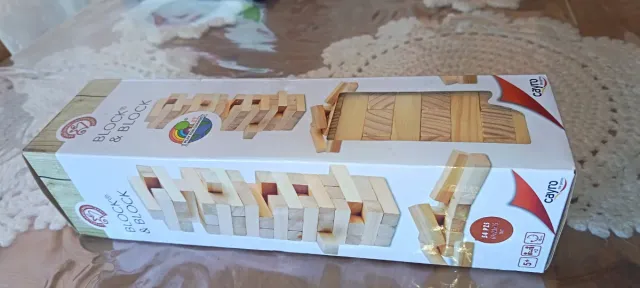 Jenga de madera ecológico Cayro