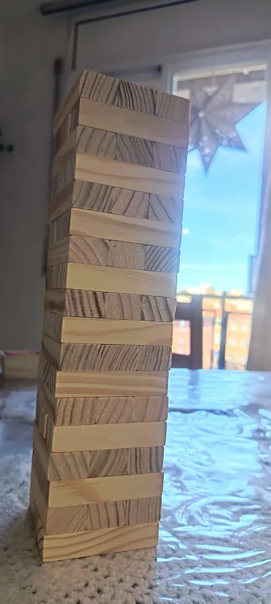 Jenga de madera ecológico Cayro