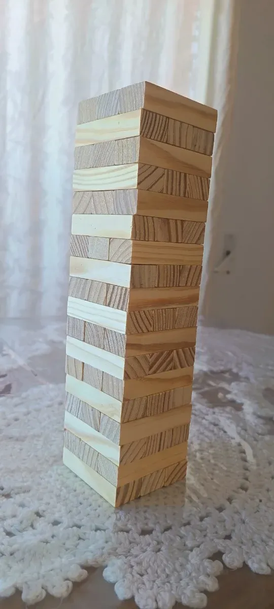 Jenga de madera ecológico Cayro
