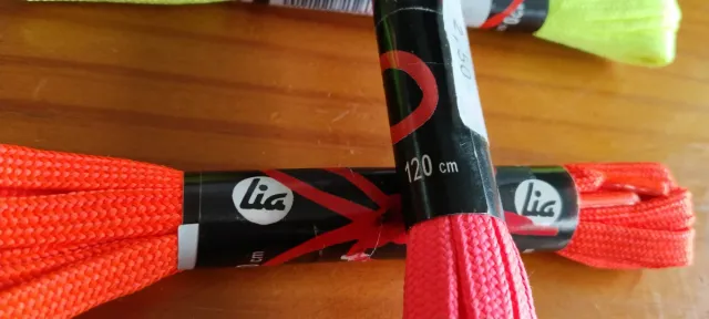 Cordones Planos Multicolores Lia