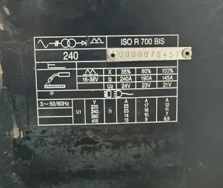 Maquina de soldar Miller COMPACTBLU 243