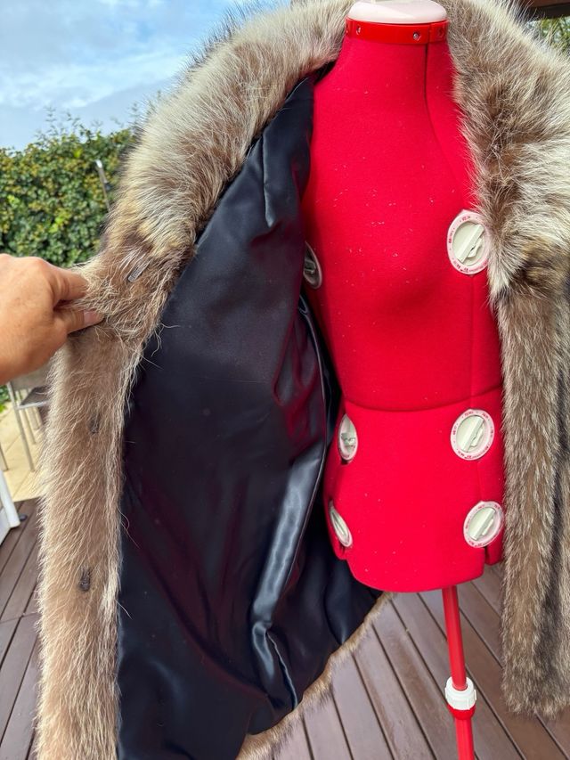 Abrigo de Mapache (Raccoon)Talla M