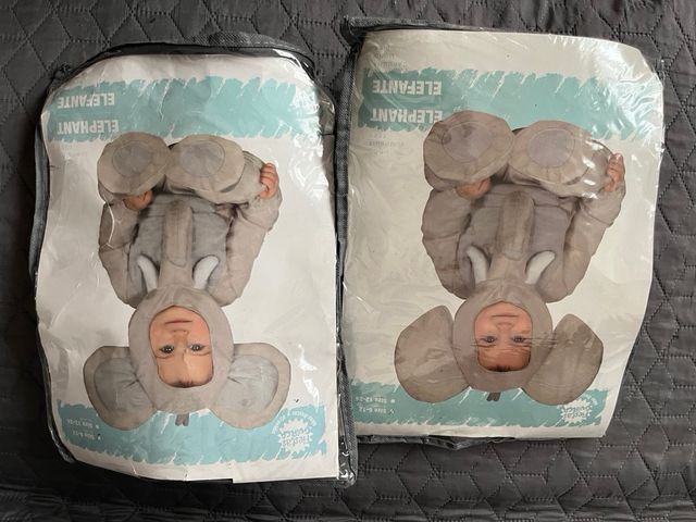 Disfraz Elefante Bebé Arcoíris