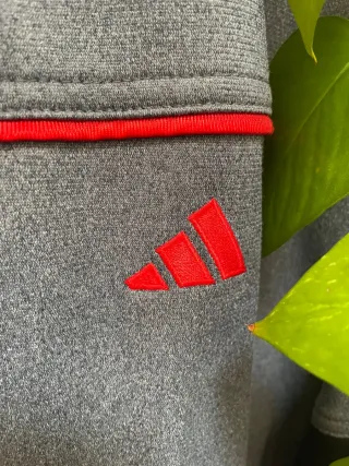 Sudadera Vintage Adidas 90s cremallera Talla L