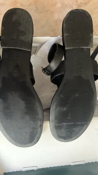 Sandali Ralph Lauren Neri Donna