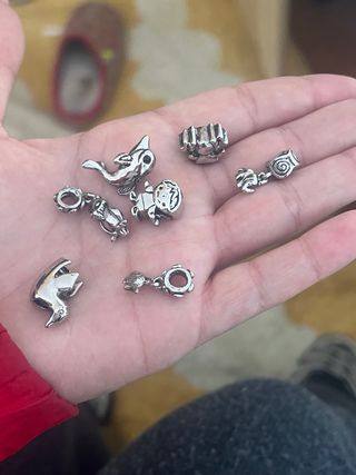 Pulsera Pandora Plata con Abalorios