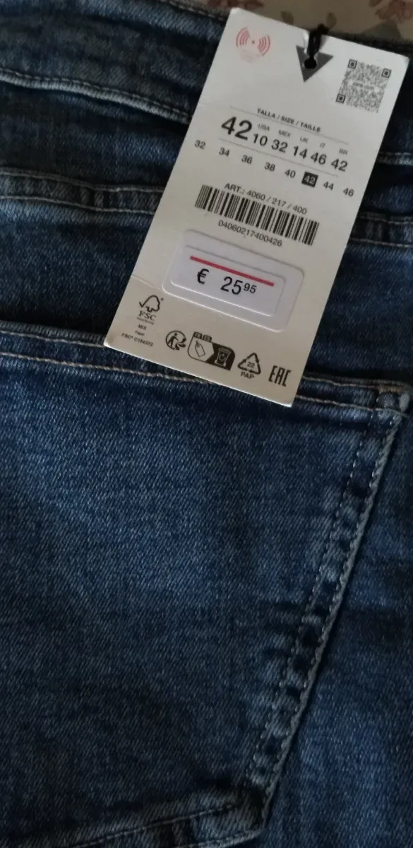Vaqueros Zara chica talla 42