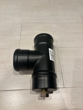 Tubos extracción humos para estufa Pellet 80mm