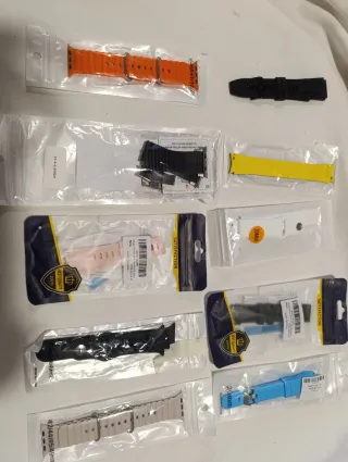 Lote Correas Reloj Varios Colores