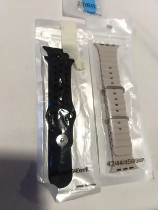 Lote Correas Reloj Varios Colores