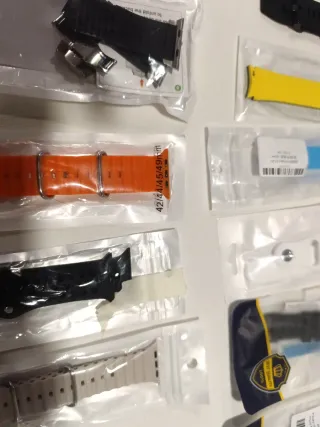 Lote Correas Reloj Varios Colores