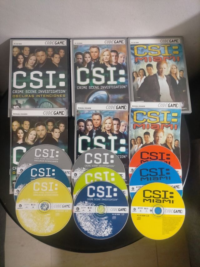 Pack CSI Juegos PC (CodeGame)