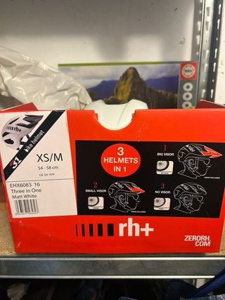 Casco rh+ Blanco Talla M