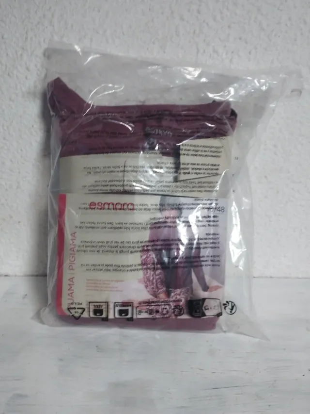 Pijama Esmara Morado Talla l 44/46