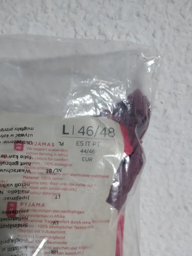 Pijama Esmara Morado Talla l 44/46