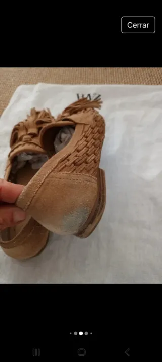 Mocasines ante zara