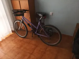 Bicicleta Montaña Morada Adulto