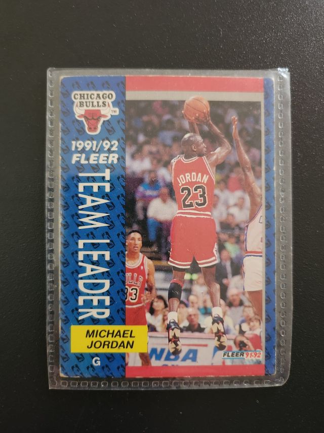 Tarjeta Michael Jordan 1991/92 Fleer