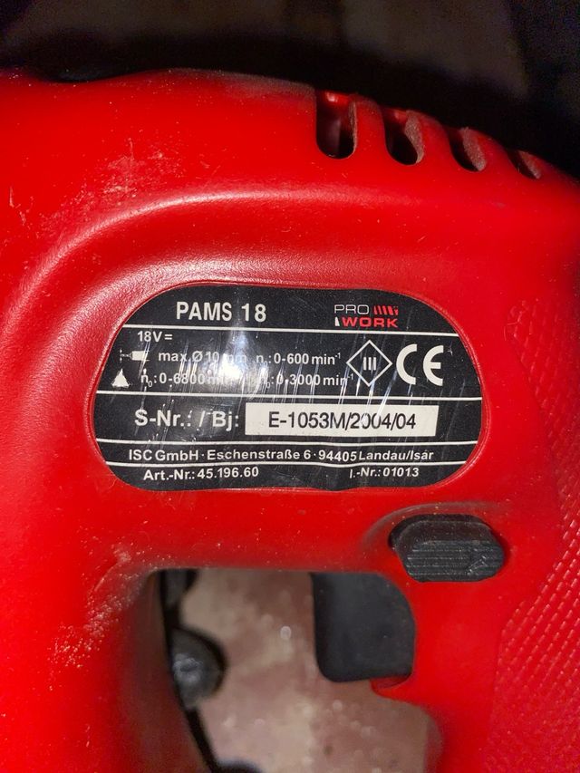 Lijadora, taladro y sierra de calar PROWORK