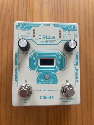 Donner Circle Looper Pedal Guitarra Eléctrica