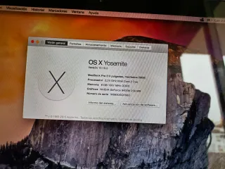 MacBook Pro 13 2009 Plata